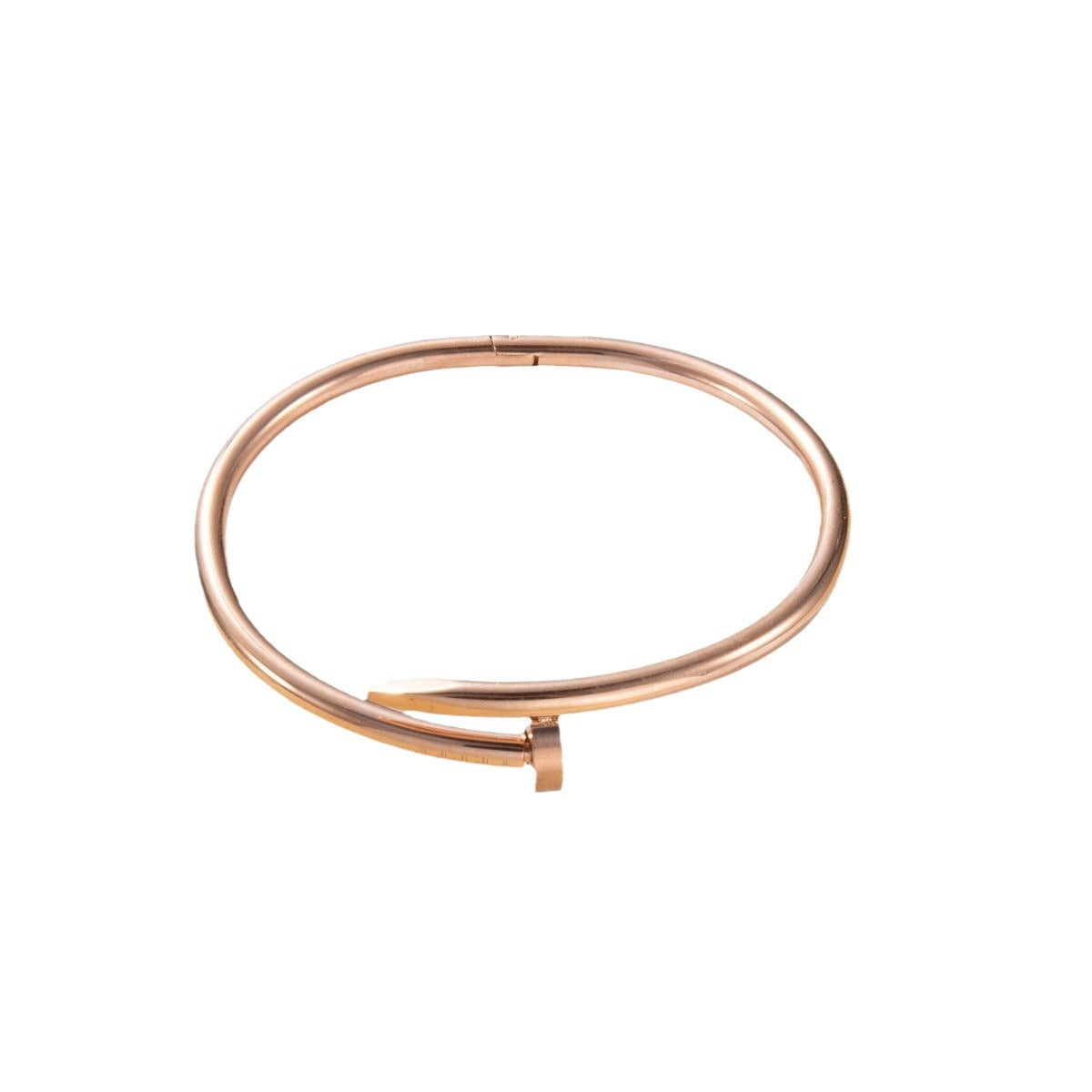 Wholesale Nail 18K Gold Fashion Titanium Steel Bracelet